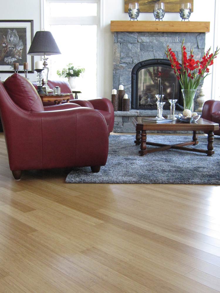 Beautiful livingroom with custom Meistercraft hardwood floor.