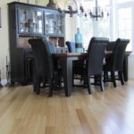 Custom hardwood flooring adds elegance to this livingroom by Meistercraft Wood Flooring